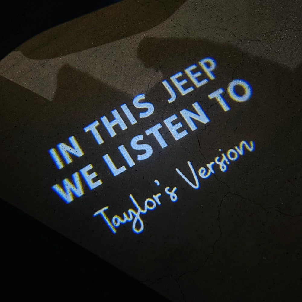 Swifties Vibe Car Door Projector Light-Car Door Sills