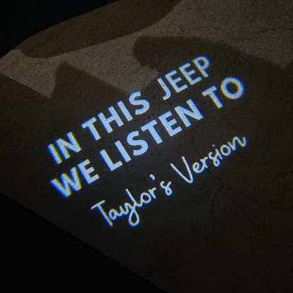 Swifties Vibe Car Door Projector Light-Car Door Sills