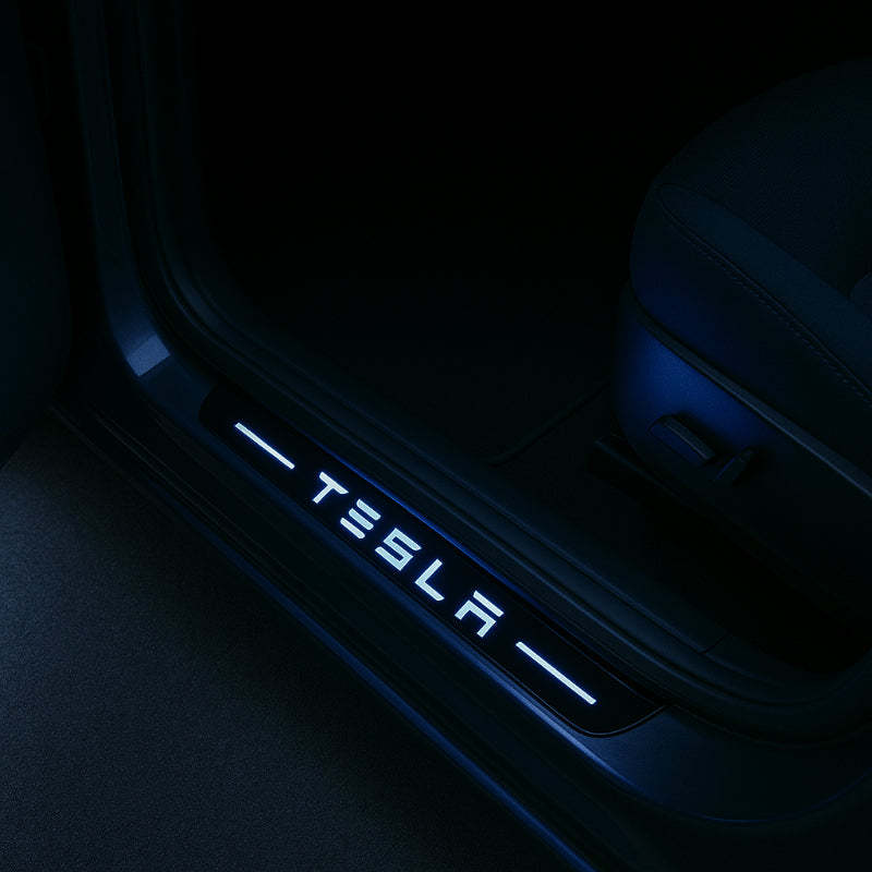 LED Illuminated Door Sills-Car Door Sills