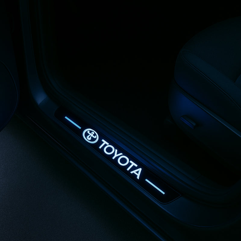 LED Illuminated Door Sills-Car Door Sills
