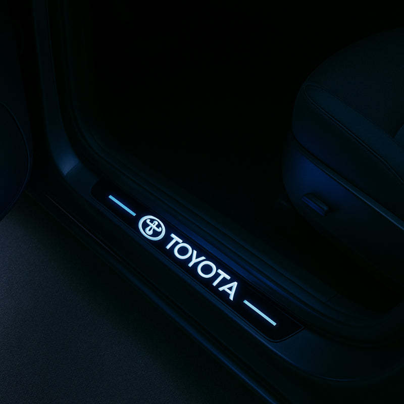 LED Illuminated Door Sills-Car Door Sills