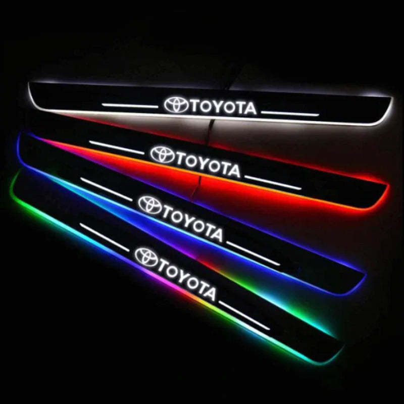 Custom Deluxe Illuminated Led Car Door Sill Lights-Car Door Sills