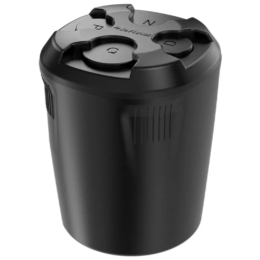 Universal Coin Holder for Car High Capacity ABS Plastic Spring Mechanism Change Organizer Holds 35 Quarters 31 Nickels 45 Dimes 40 Pennies Compact Size Fits Standard Cup Holders