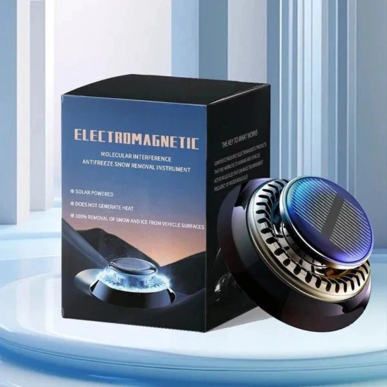 Electromagnetic Automotive Antifreeze Snow Removal Instrument