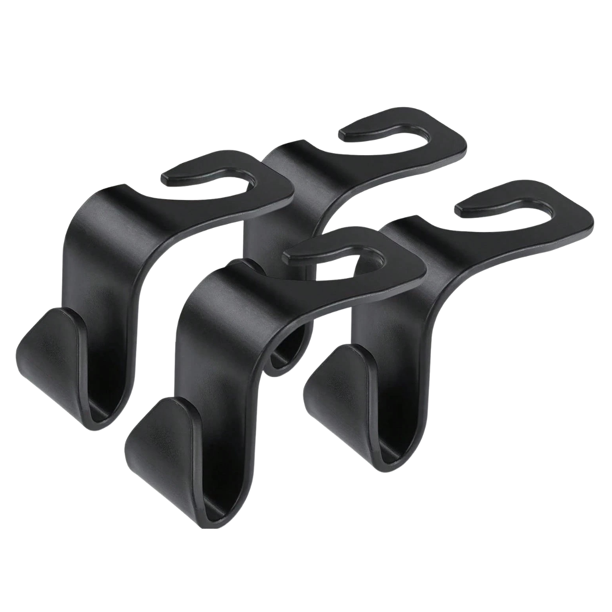 4 Piece Universal Car Headrest Storage Hooks