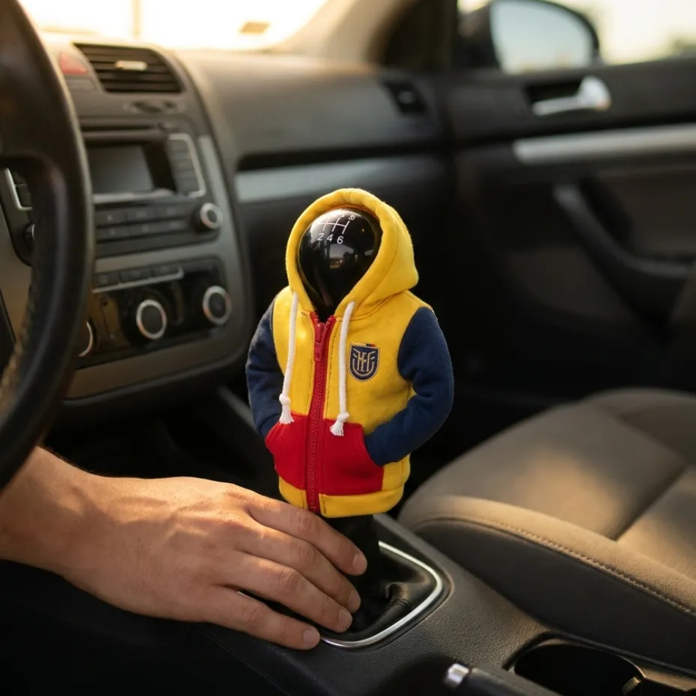 Ecuador Gear Shift Hoodie Cover, La Tri Fan Tribute for World Cup 2026