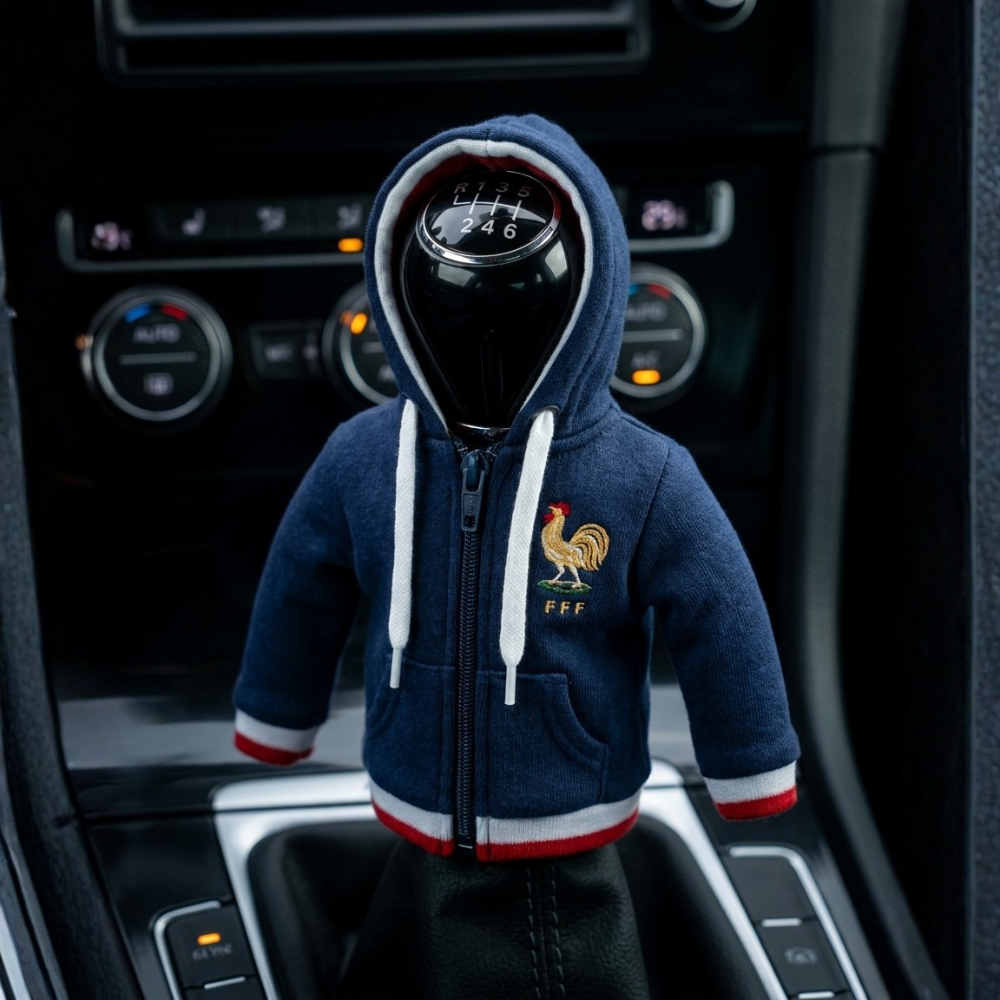 France Les Bleus Gear Shift Hoodie Cover, Subtle Fan Tribute for World Cup 2026