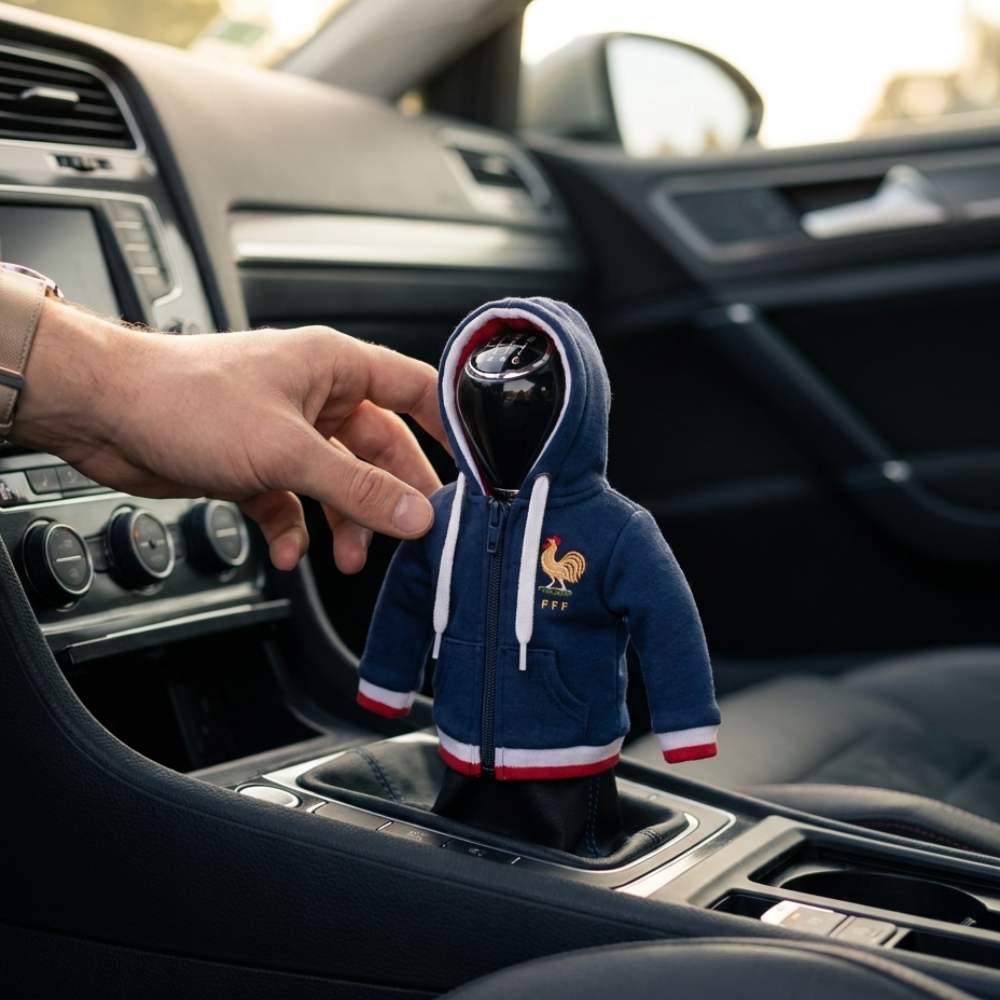France Les Bleus Gear Shift Hoodie Cover, Subtle Fan Tribute for World Cup 2026