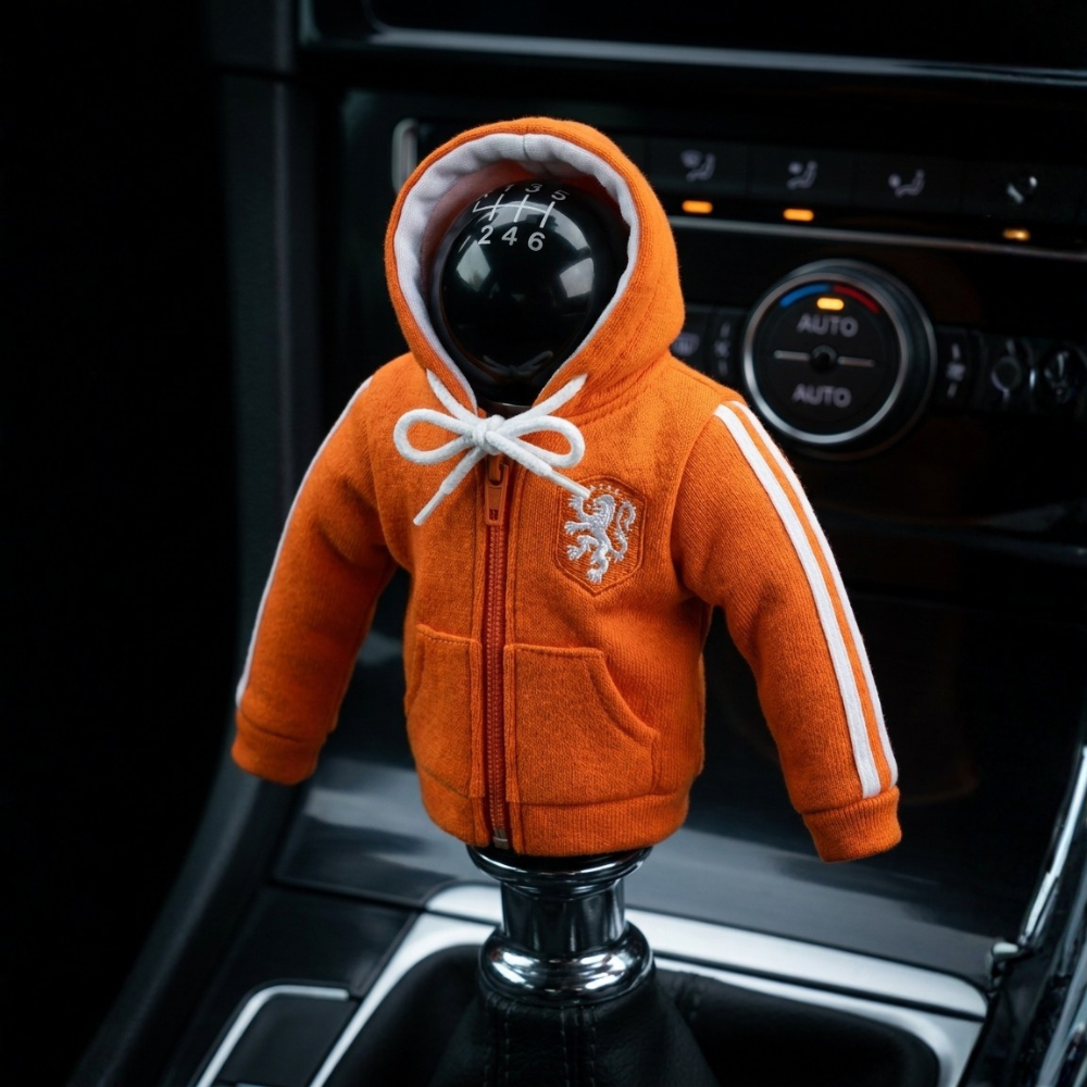 Netherlands Oranje Gear Shift Hoodie Cover, World Cup 2026 Fan Decor