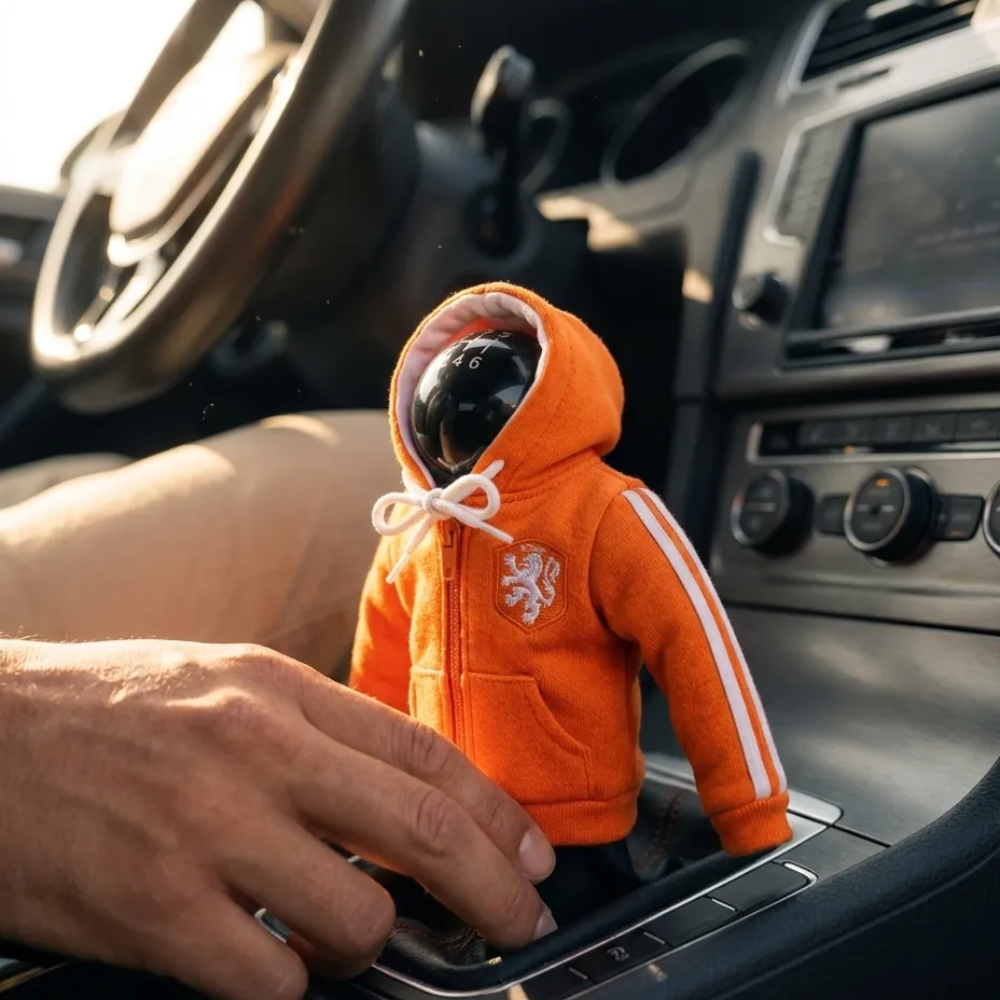 Netherlands Oranje Gear Shift Hoodie Cover, World Cup 2026 Fan Decor