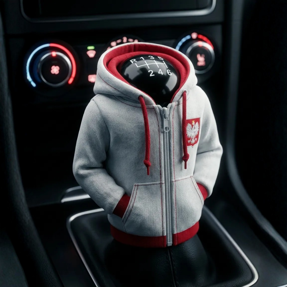Poland Gear Shift Hoodie Cover, Bialo-Czerwoni Fan Tribute for the World Cup 2026 Run