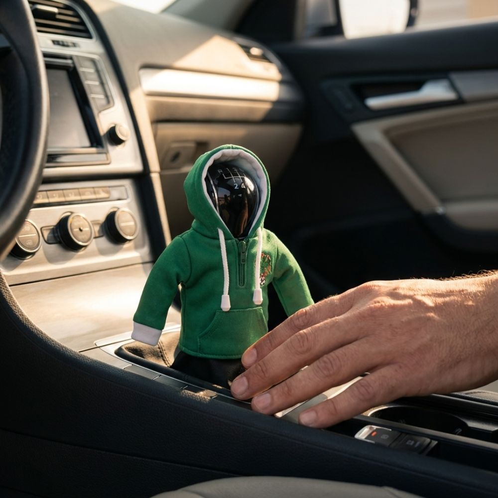 Nigeria Gear Shift Hoodie Cover, Super Eagles Green Fan Decor for World Cup 2026