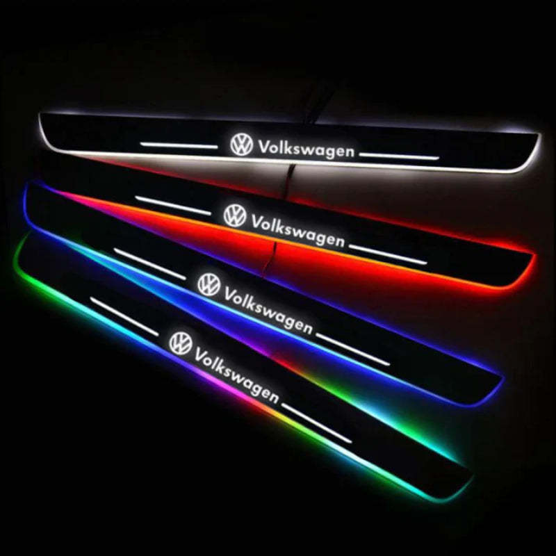 Custom Deluxe Illuminated Led Car Door Sill Lights-Car Door Sills