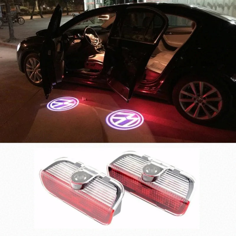 Super Bright Volkswagen Car Door Light-Car Door Sills
