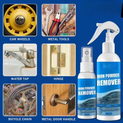 Versatile Rust Removing Spray-Car Door Sills