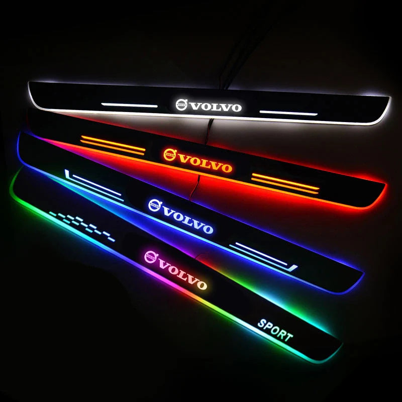 Custom Deluxe Illuminated Led Car Door Sill Lights-Car Door Sills