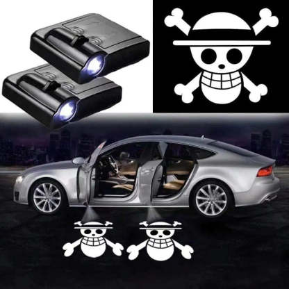 Straw Hat Pirates Car Door Lights-Car Door Sills