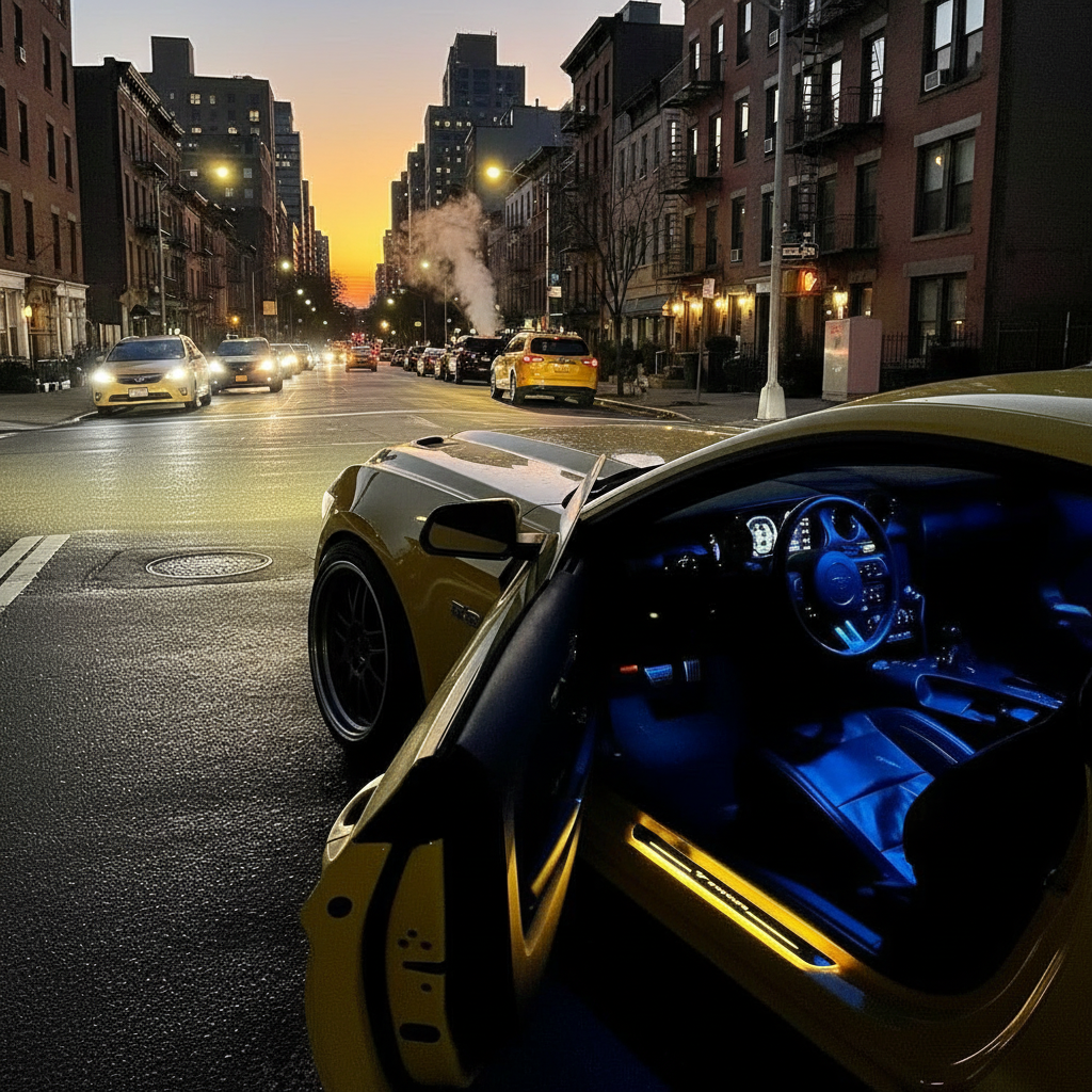 LED Car Door Sill Pro