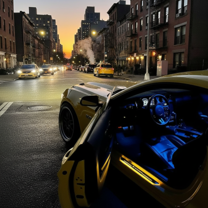 LED Car Door Sill Pro