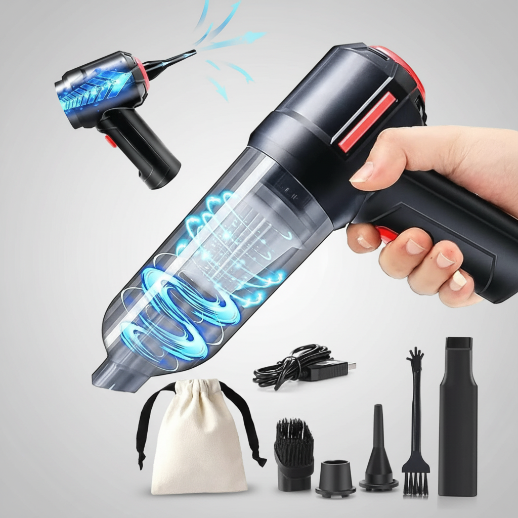 Portable Mini Wireless Vacuum Cleaner