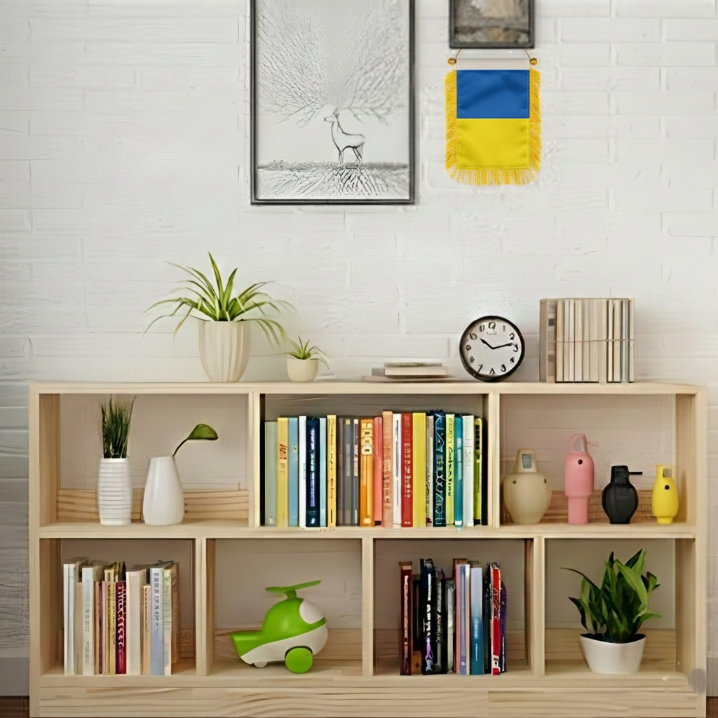 Official FIFA 2026 Ukraine Car Window Mini Decorative Flag