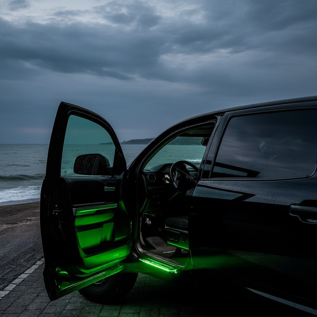 LED Car Door Sill Pro