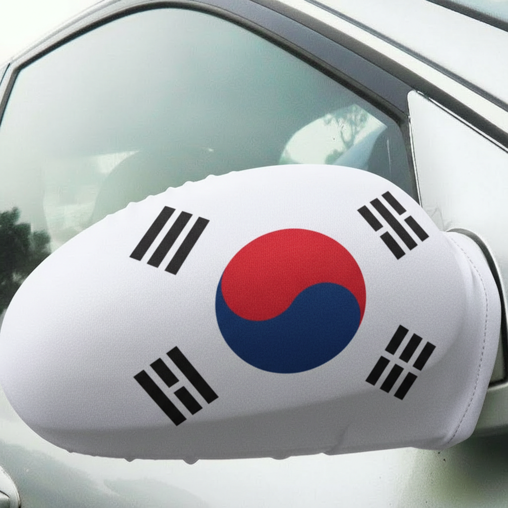 Official FIFA 2026 South Korea Car Mirror Flag