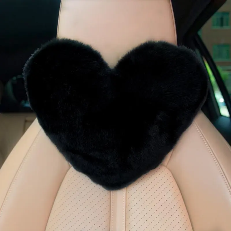 Cordate Shape Headrest Car Seat Pillow For Women