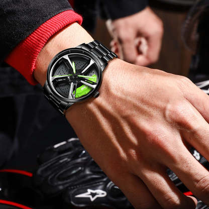 Racing Series Wheel Rim Dial Watches-Car Door Sills