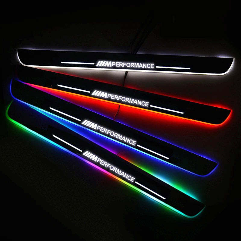 LED Wireless Illuminated BMW Door Sills Lights-Car Door Sills