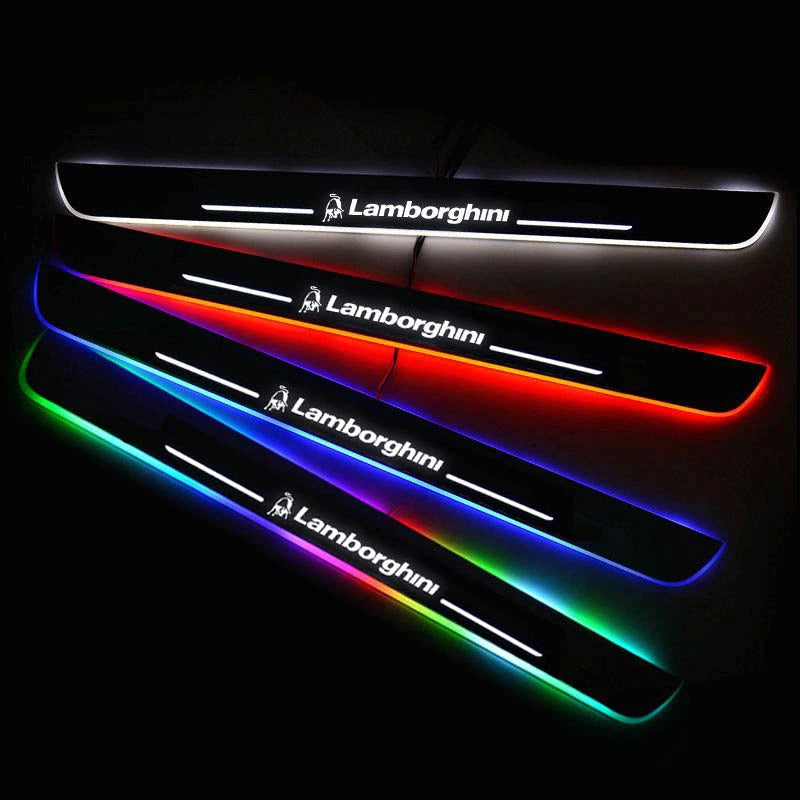 LED Wireless Illuminated Lamborghini Door Sills-Car Door Sills