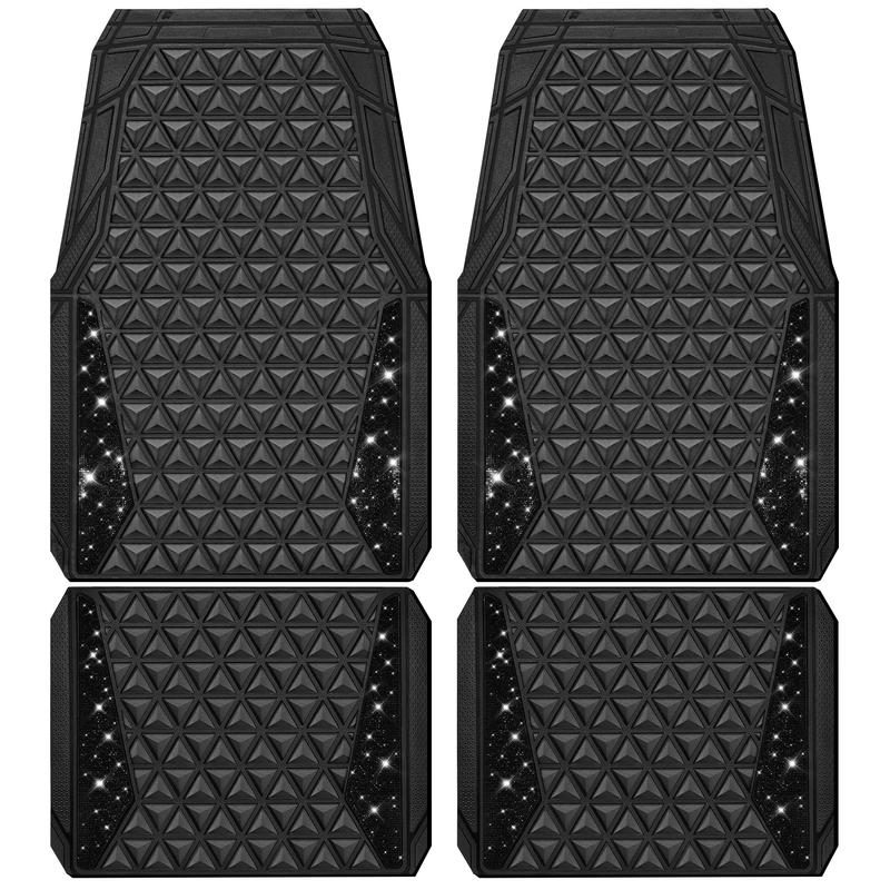 Universal Anti Slip Car Mats And Seat Cover Set
