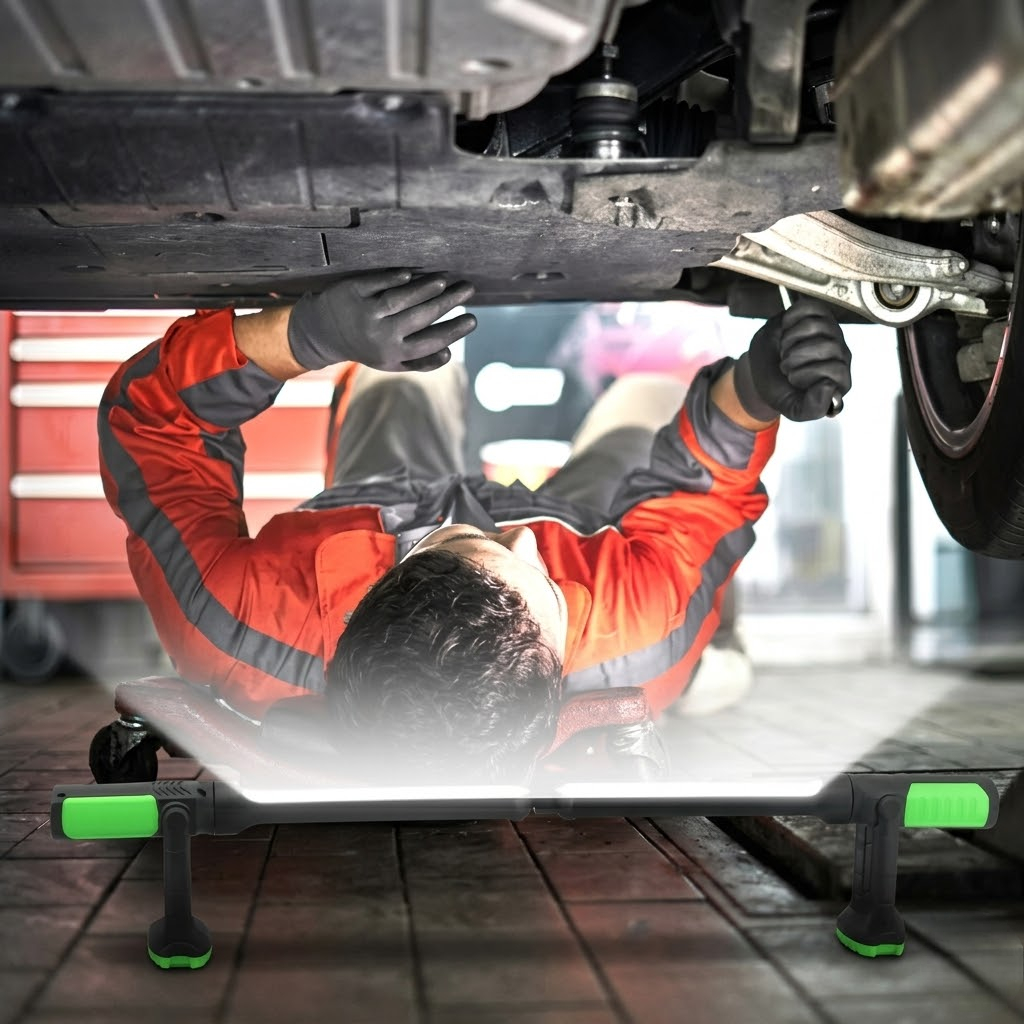 Rechargeable 4400Mah LM USB Magnetic Work Light Bar For Mechanics
