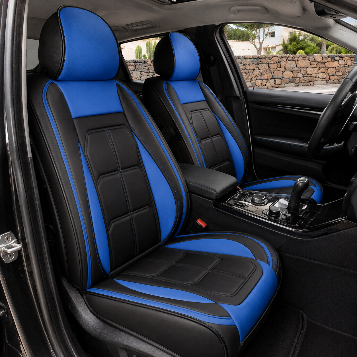 Pack Of 2 Waterproof Car Seat Stylish Covers