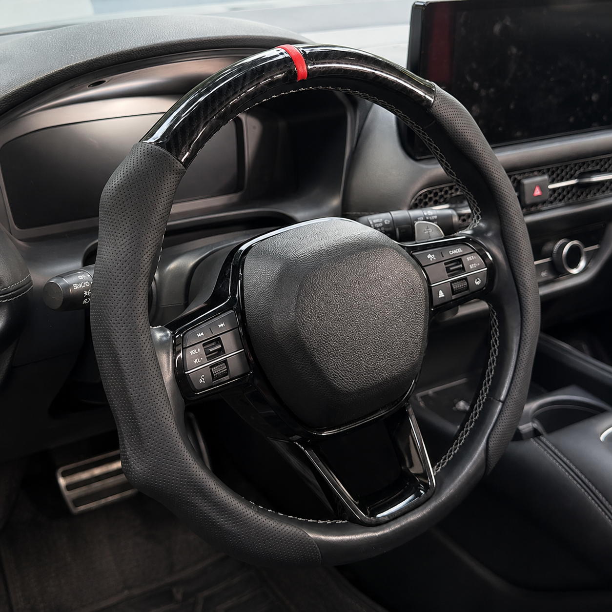 Automotive Car Steering Wheel Cover With Ultra Thin Grip