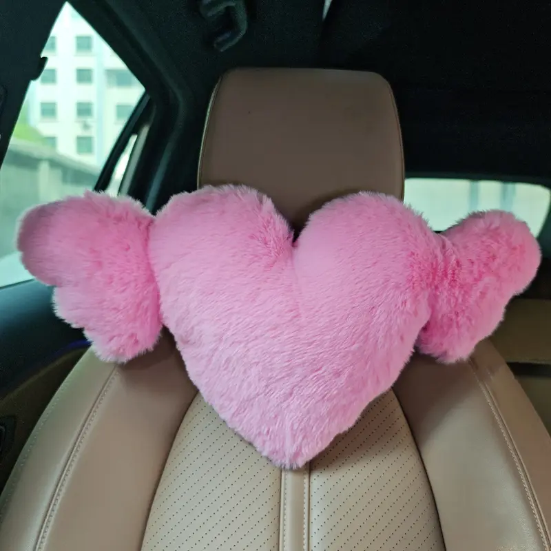 Cordate Shape Headrest Car Seat Pillow For Women
