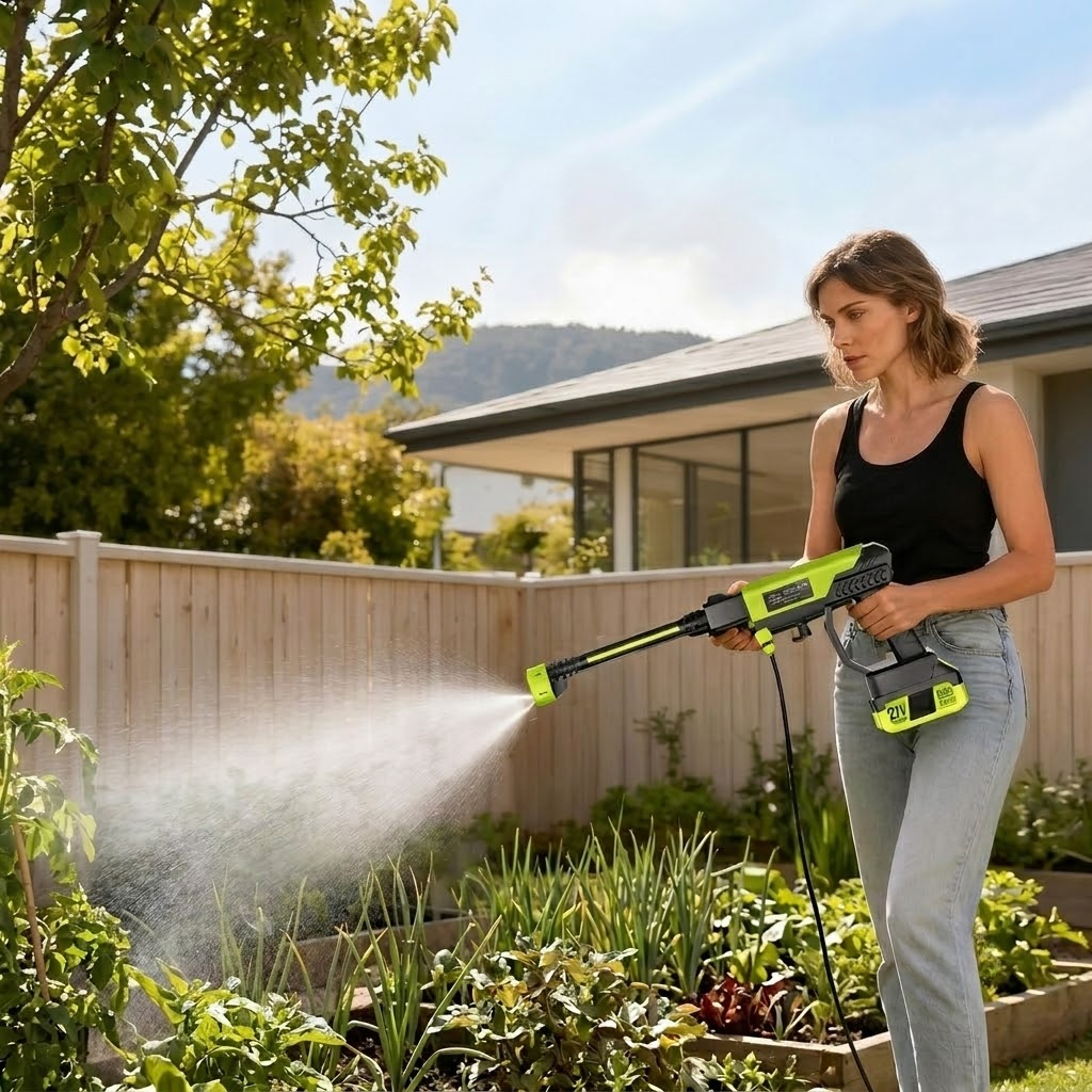 Cordless Portable Pressure Washer for Car Patio And Garden Cleaning
