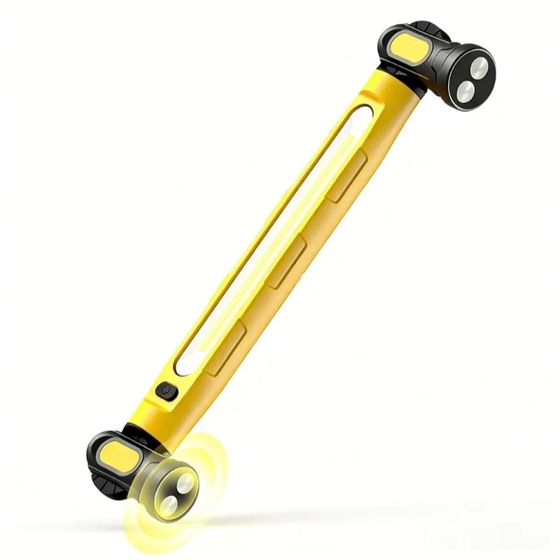 Cordless Rechargeable LED Magnetic Light Bar With Hooks