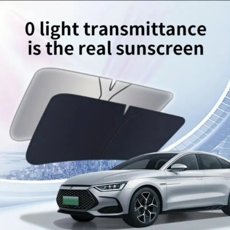 Portable Thermal Insulation Front Windshield Sun Visor & Shade, Windshield Cover, Exterior Outside Accessory for Cars, SUVs, Trucks, Automotive Glass Sunshade, Car Sun Shades Outside Car #GLOBAL PICKS