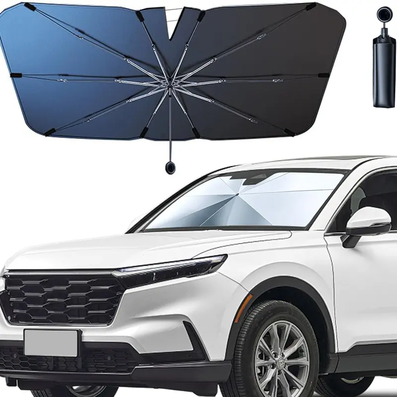 Front Window UV Block Sun Shade Umbrella Windshield For Car