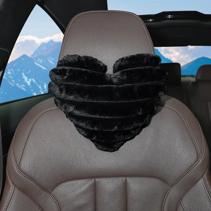 Cordate Shape Headrest Car Seat Pillow For Women