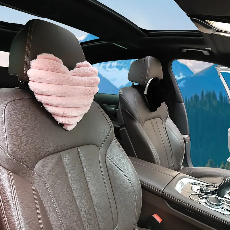 Cordate Shape Headrest Car Seat Pillow For Women
