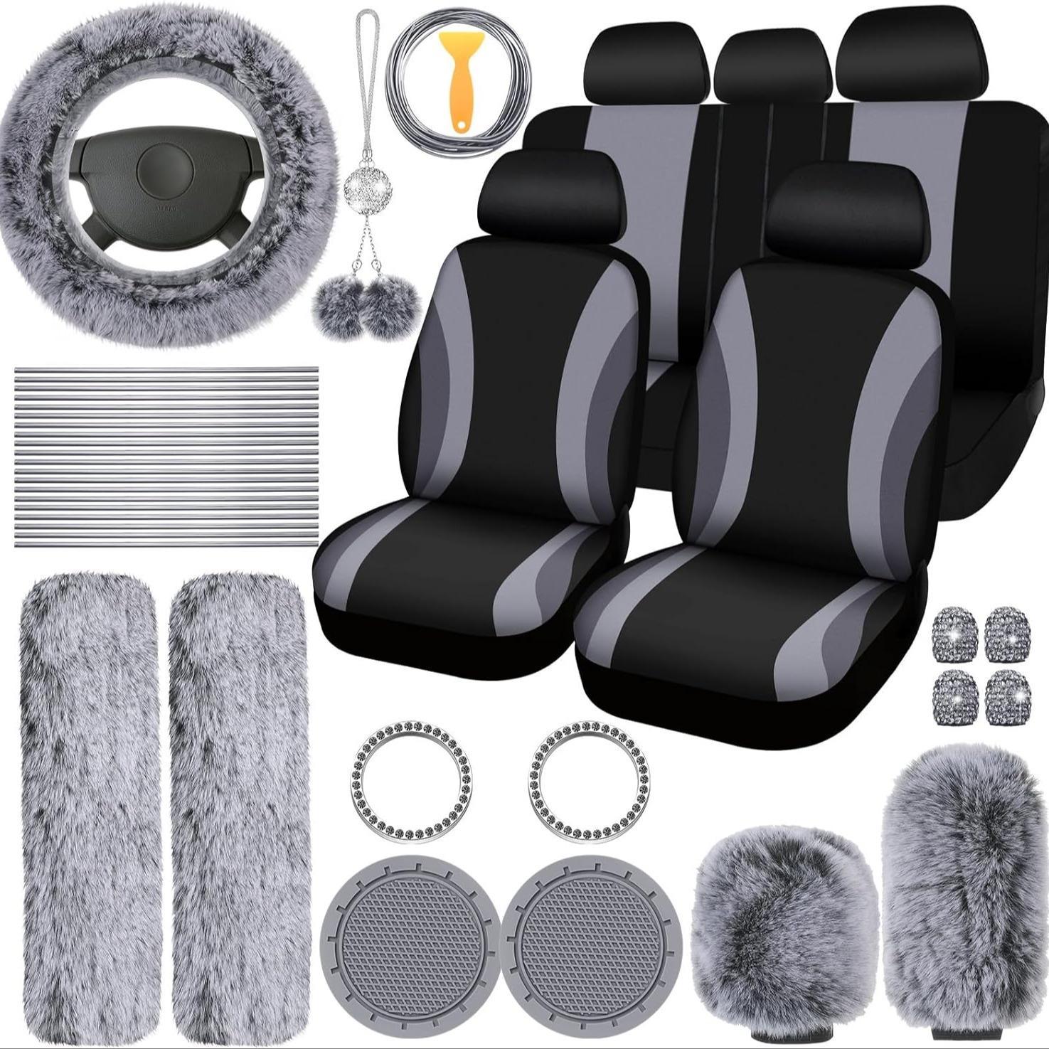 Decorative Car Interior Cover Set For Cars And SUVs