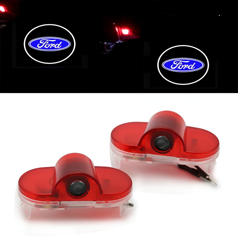 Set Of 2 Ford Car Door Lights-Car Door Sills