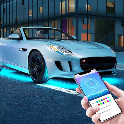 Underbody LED Color Chasing Kit-Car Door Sills