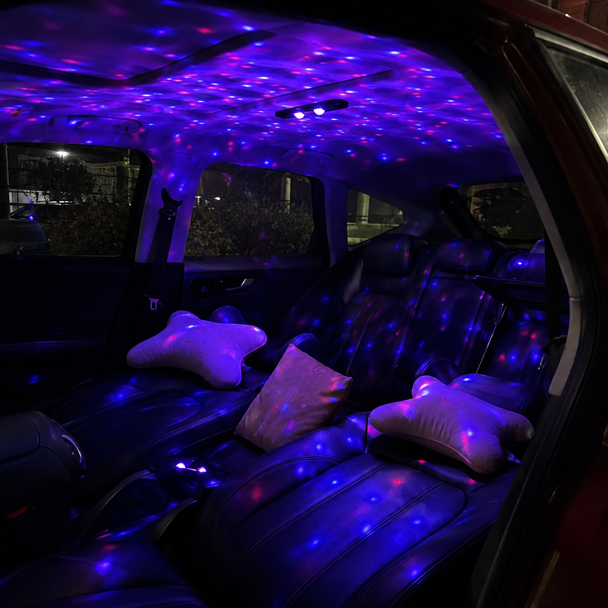 Wireless RGB Car Interior LED Light With Remote Control And USB