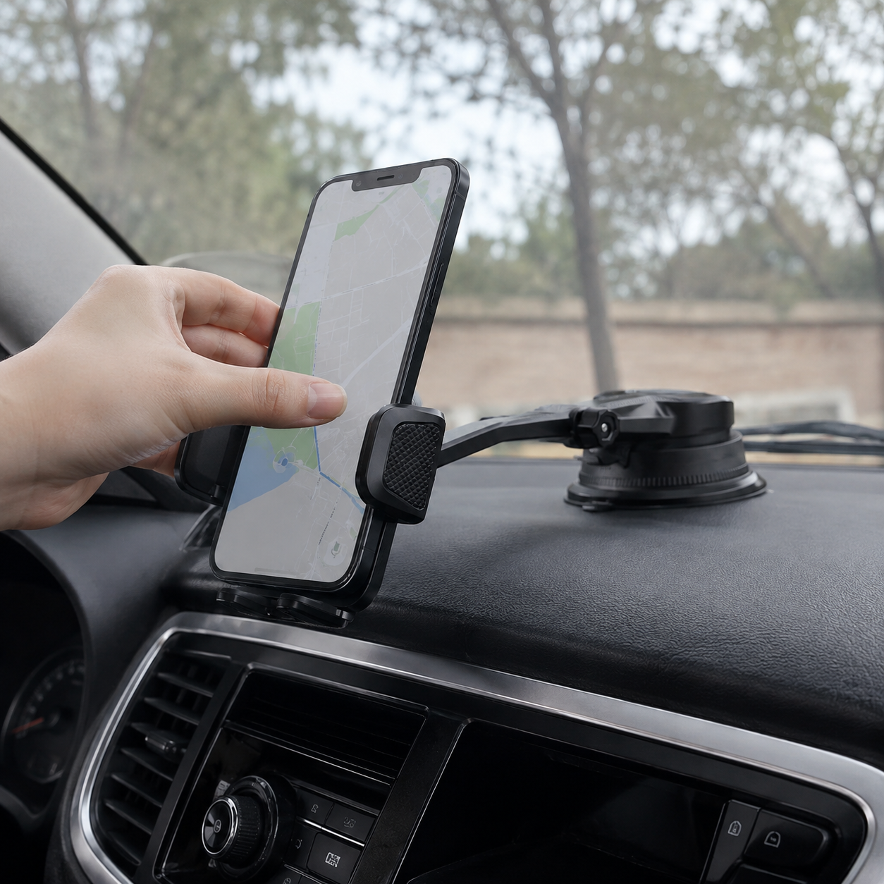 Adjustable Horizontal Vertical Universal Car Phone Holder For Dashboard