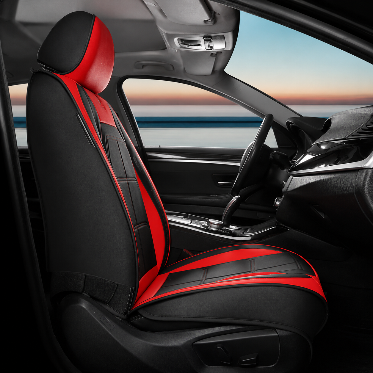 Pack Of 2 Waterproof Car Seat Stylish Covers