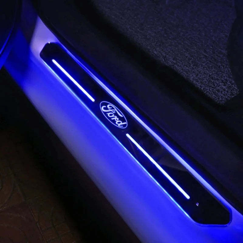 LED Illuminated Ford Door Sills-Car Door Sills