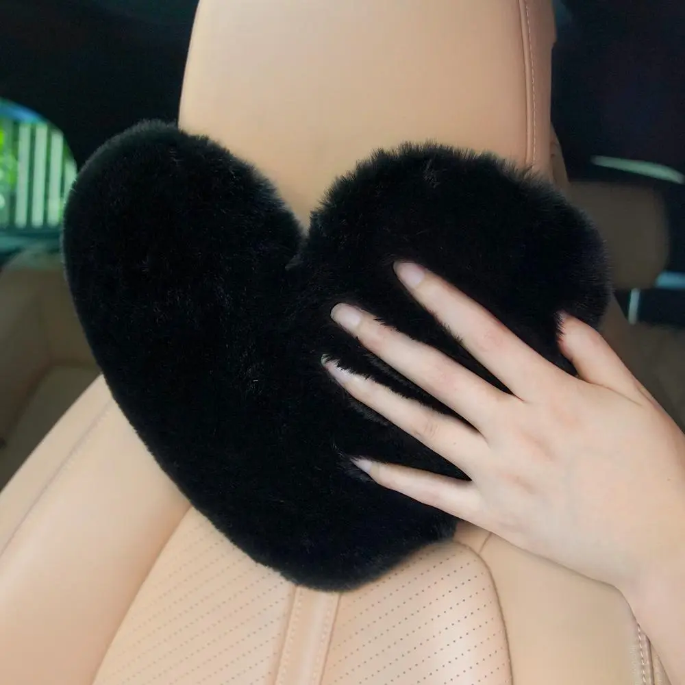 Cordate Shape Headrest Car Seat Pillow For Women